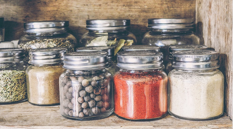 glass jar storage